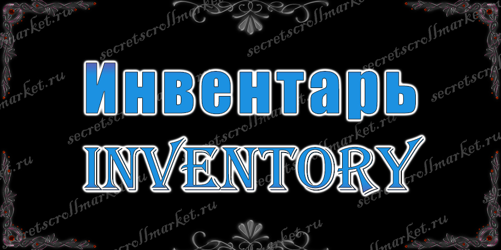 Инвентарь (inventory)